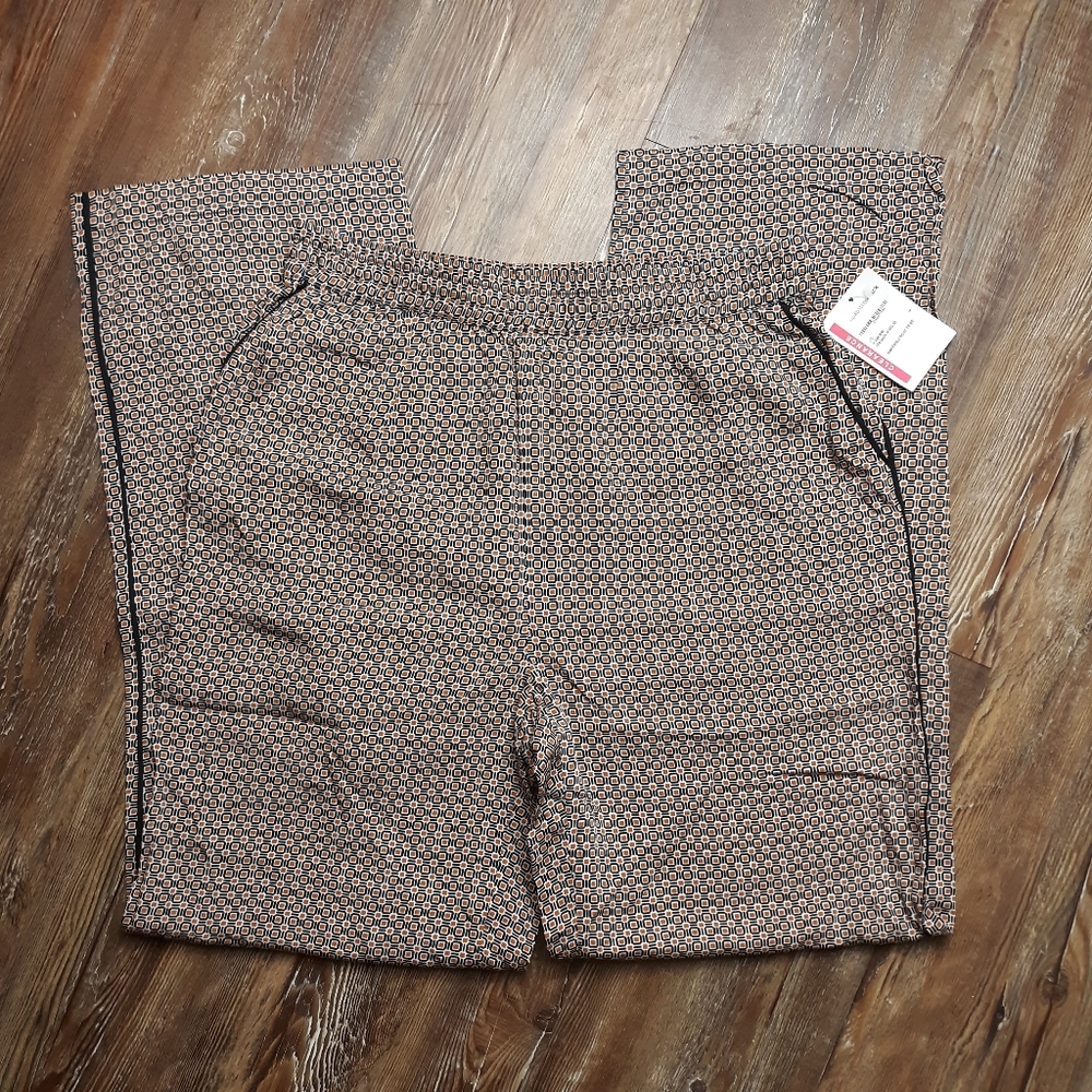 Chelsea 28 cashew geometrical high waist pants